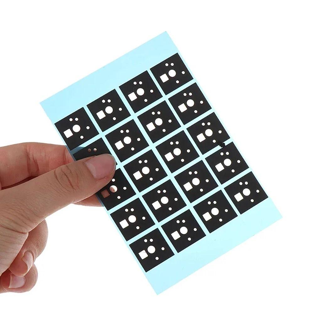 120Pcs Universal PCB Switch Pad Sticker 0.5mm Keyboard Gasket Improve Sound Quality