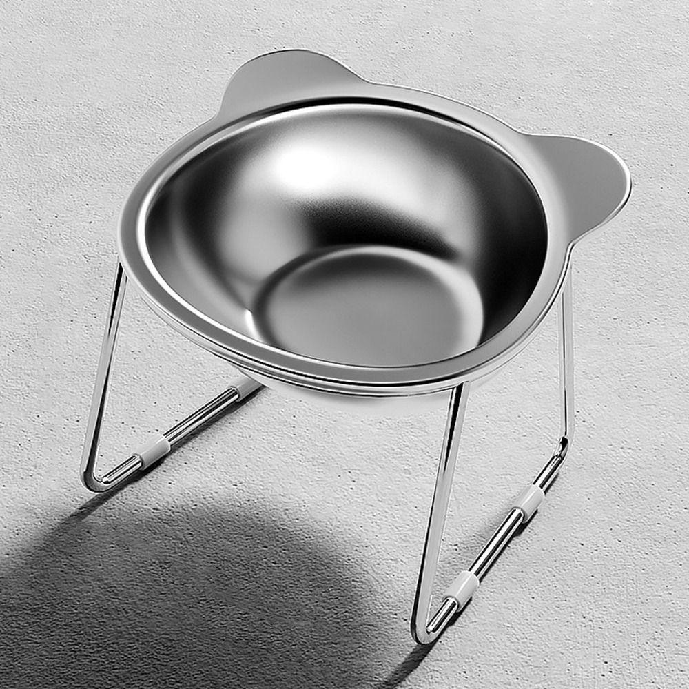 Tilted Cat Bowls Elevated 15° Pet Supplies Stable Dog Bowls  for Puppy and Cat