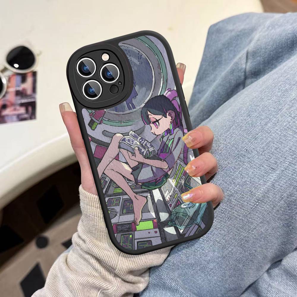 Zutomayo Аниме-певец Для IPhone 16 15 14 13 12 11 Pro Max Plus Кожаный Чехол для Телефона