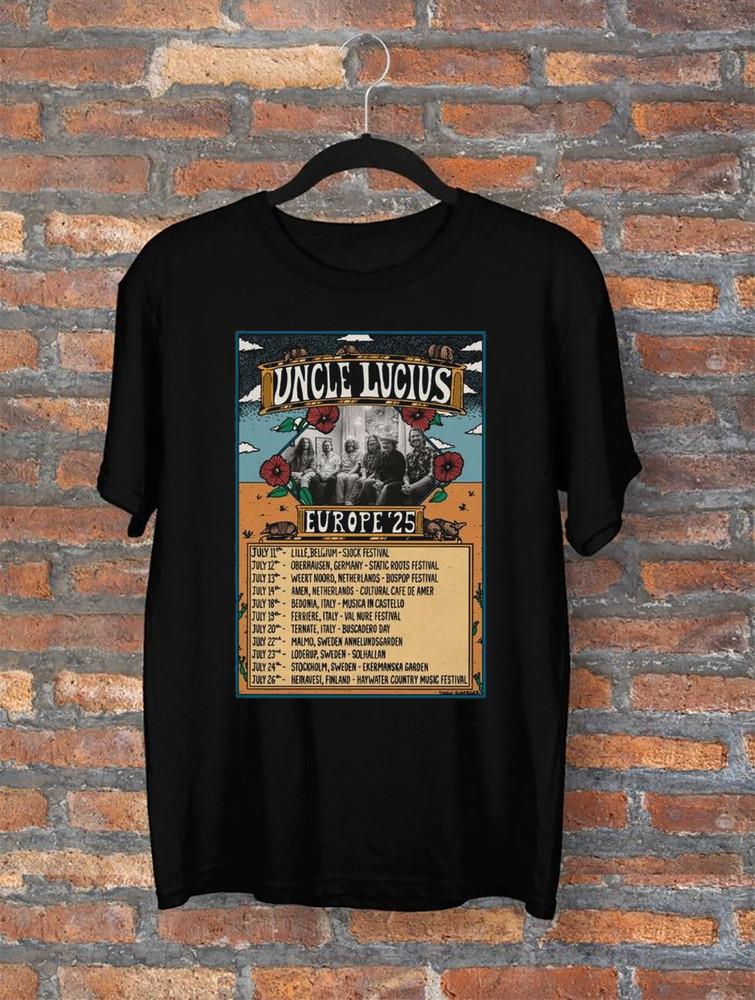 Lucius Europe Tour July 2025 All Size OM1904 Unisex T-Shirt