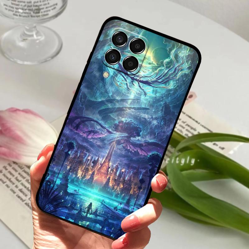 Чехол для телефона Samsung Galaxy M53 Модный Милый Рисунок Силиконовые Мягкие Чехлы Для Samsung M53 M33 M23 5G Защитная Накладка