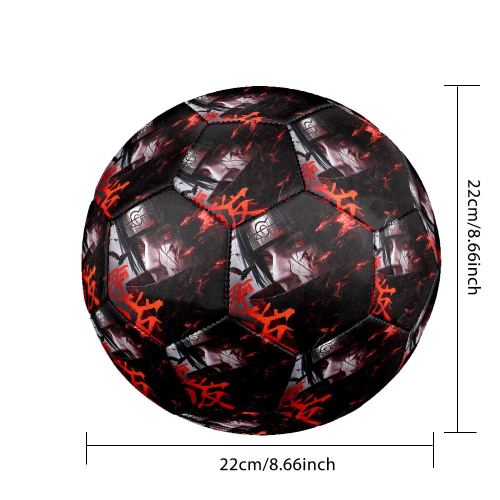 1pc Game Role Naruto Soccer Ball, Athletic Standard Football Size 5 Lightweight Sports Match Soccer Ball, Perfect Gift for Sports Enthusiasts