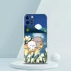 Чехол-сумка для телефона с котиками Персик и Гома для iPhone 16 15 14 13 12 Pro Max Прозрачный чехол для iPhone 11 Pro Max 7 8 Plus XS XR