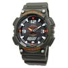 Casio Мужские кварцевые часы AQ-S810 серии Tough Solar, аналогово-цифровые (Военный зеленый AQ-S810W-3AV)