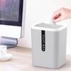 Mini Desktop Trash Can Home Table Plastic Trash Can Office Supplies with Shake Cover Paper Basket Sundries Barrel Box