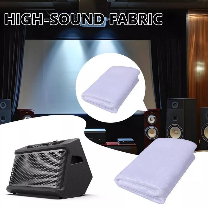 High Quality Polyester Speaker Mesh Cloth Ideal For Home Theater And Professional Audio