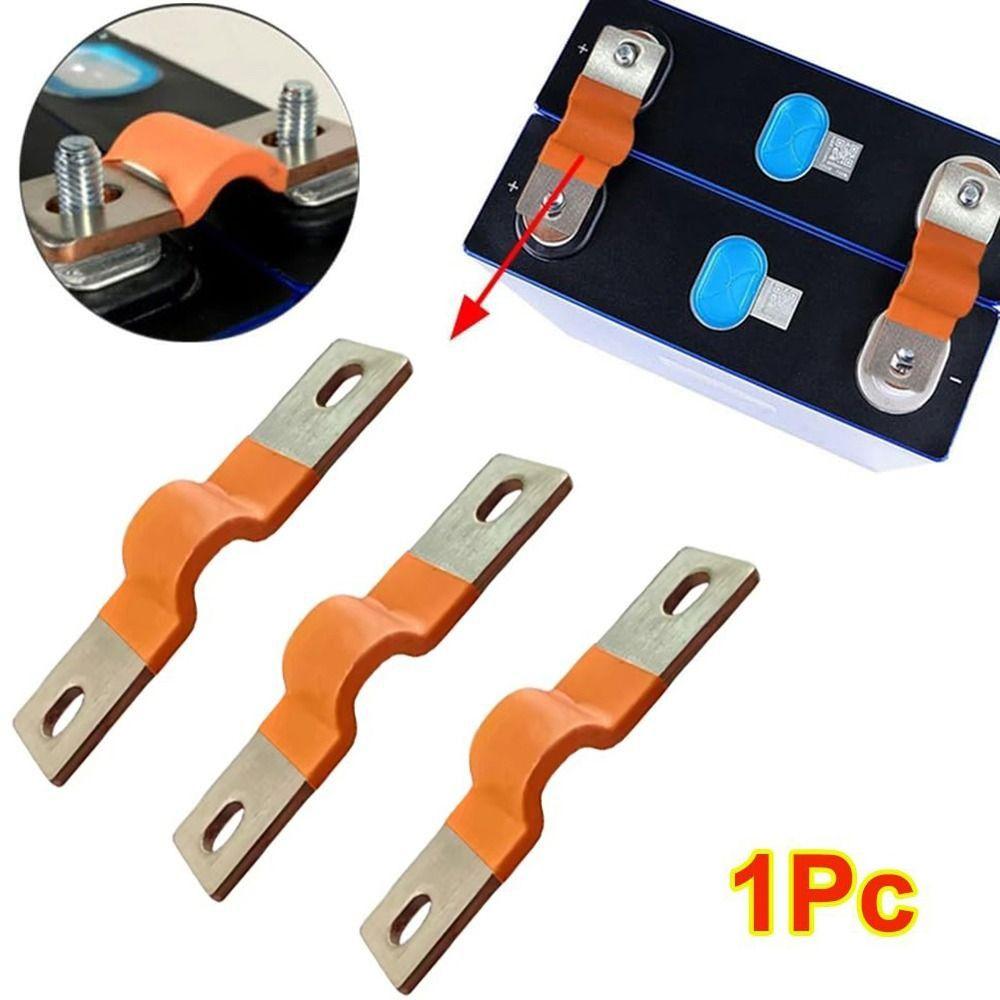 New 230Ah 280Ah Battery Cells Connector 2mm M6 Posts Straps Copper Connecter Copper Bar
