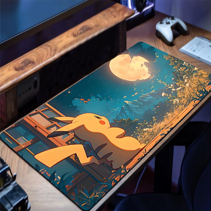 Mouse Pad Laptop Nonslip Esports Office Laptop PPokemons PPikachusDesk Mat Game Player Mousepad PC Accessories Keyboard Pad