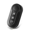 KEYYOU Flip Remote Car Key Shell Case For Fiat 500 Punto Ducato Stilo Panda Remote Auto Key Pad Case Cover SIP22 Blade 3 Buttons