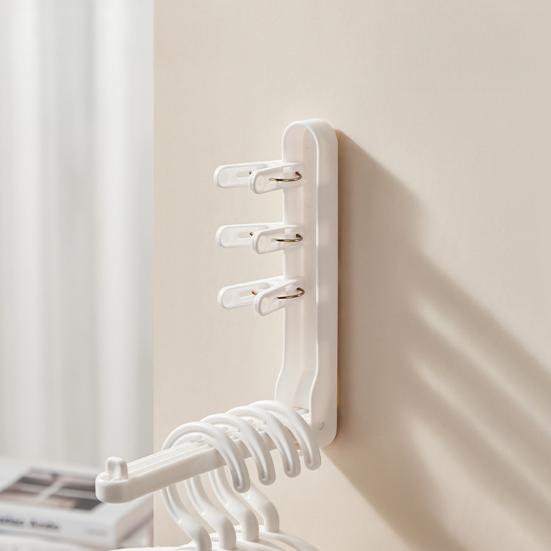 Портативная вешалка для одежды, органайзер, прочная несущая конструкция с гладкими краями, складная конструкция, экономящая место в шкафу, вешалка для одежды, держатель для шляп