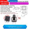 4-Pin Vertical Micro Touch Button Switch for Induction Cooker, 6x6x5mm SMD