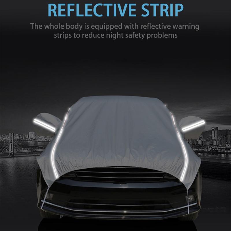 Универсальный чехол от снега, получехол для автомобиля, град, солнце, дождь, защита для помещений и улицы, для внедорожника, седана, пылезащитные, защитные солнцезащитные козырьки от снега