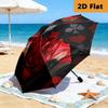1pc Descendants umbrella Portable 8-rib structure suitable for all seasons, home, travel, outdoor umbrella