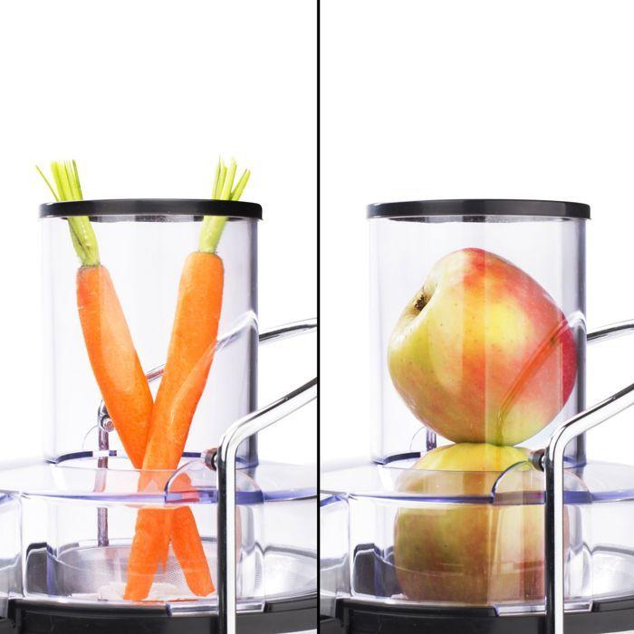 Princess Extracteur De Jus 01.203040.01.002 700 W Noir, Argent