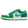 Женские Air Jordan 1 Low Lucky Green Aquatone White DC0774-304