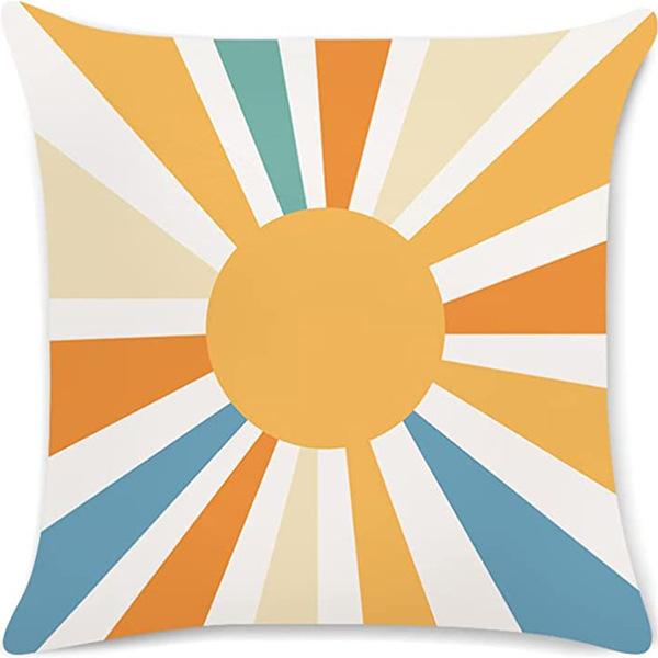 Абстрактная наволочка цвета Моранди, Минималистичная декоративная наволочка, Абстрактная эстетика, Подушка для дивана, Чехол для подушки