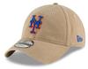 New Era New York Mets Core Classic Хаки 9TWENTY Регулируемая Кепка Универсального Размера OSFM, Хаки,