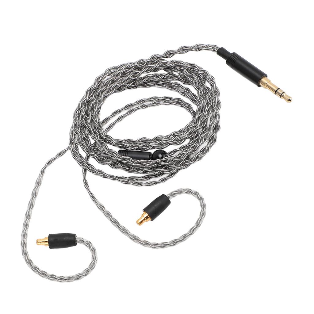 Кабель для наушников 1,2 м посеребренная медь 3,5 мм стерео штекер наушники сменный кабель для IE100 Pro