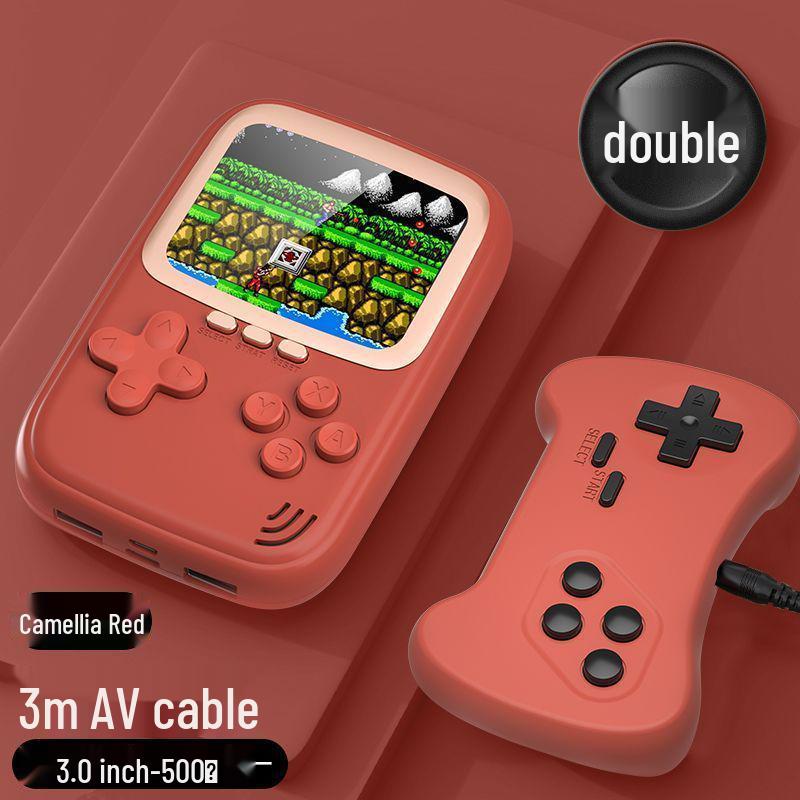 Retro Handheld Arcade Console: 10,000 Classic Games, Rechargeable for Kids