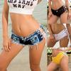 Sexy Women Denim Jeans Low Waist Super Mini Shorts Pants