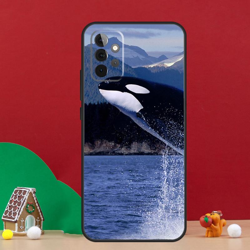 Чехол с косаткой для Samsung Galaxy A55 A52 A32 A12 A33 A06 A16 A26 A36 A56 A15 A53 A13 A34 A54 A14 A17