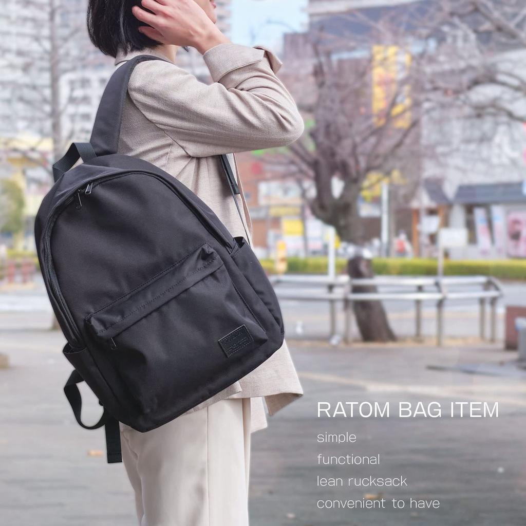 Backpack Rucksack Business Backpack [RATOM] Women's (Black)