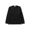 Logo Patch Long-Sleeve T-Shirt Black Men Tops 761563750-V0029