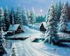DIY 5D Diamond Painting House Diamond Embroidery Winter Snow Scenery Full Round Mosaic Resin Landscape Cross Stitch Kits