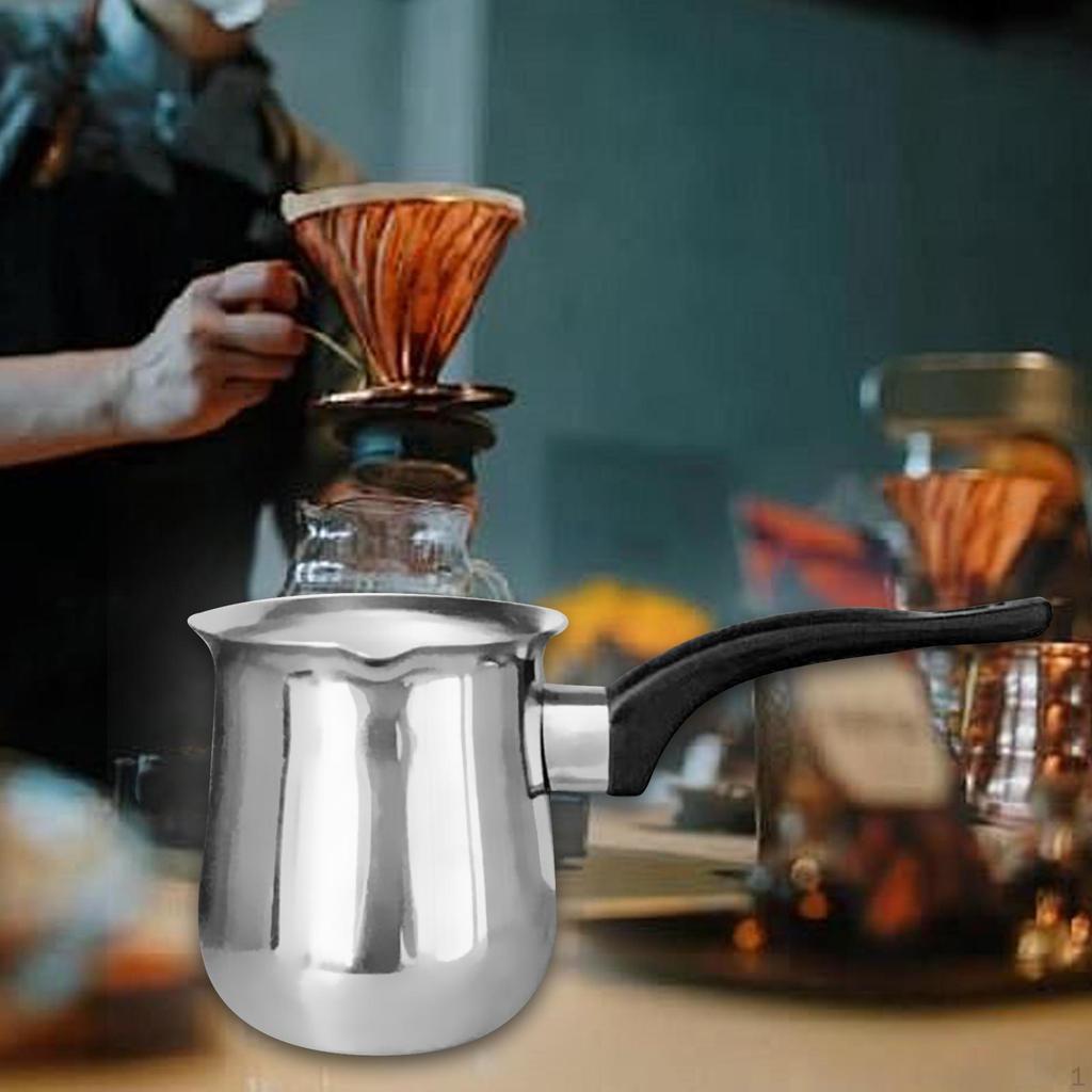 Кофе -Кофе -Сервер Термостойкий Подогреватель Молока Карты Нержавеющая Сталь для Чая