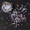 3mm Natural Women Laser Pentagram Paillette Nail Art Decor DIY Manicure Tool Nails Care