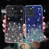 Мягкий блестящий чехол с блестками для Samsung Galaxy A51 A71 A21S A50 A70 A30 S A40 A20 A10 A01 A21 A31 A41 A81 A91 M30S S20 Ultra S10 Plus S9 S8 A9 A7, чехол