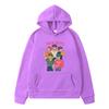 kpop demon hunters print hoodies Cartoon Jacket Autumn pullover y2k Saja Boys anime hoodie Fleece sweatshirt kids clothes girls