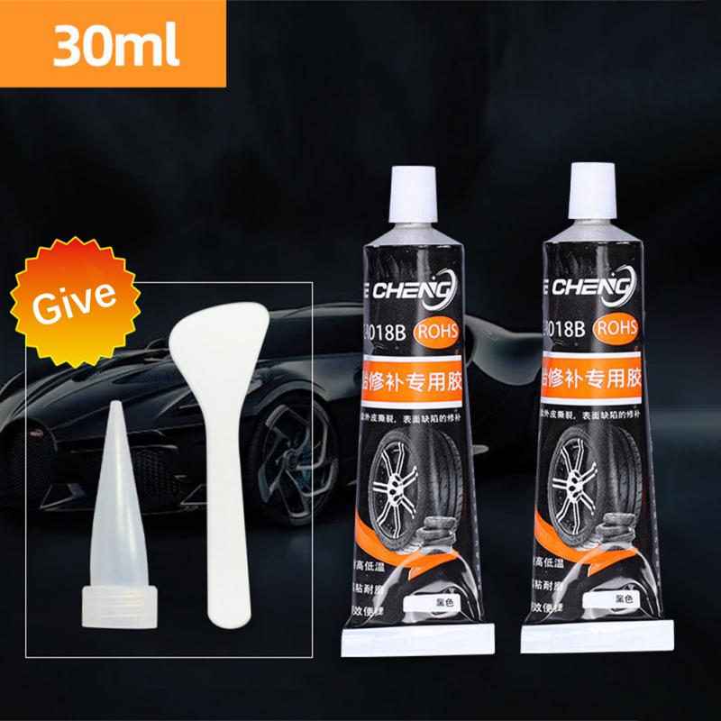 30/50 мл водостойкая высокотемпературная жидкость для ремонта шин, черный прочный резиновый клей, клей, инструменты для ремонта автомобилей