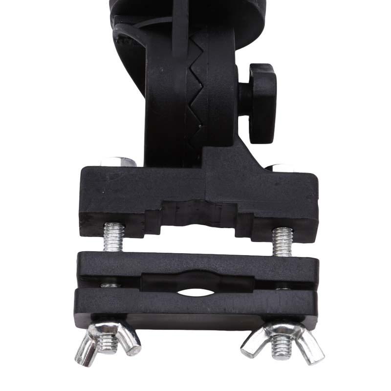 Черная подставка для зонта для гольфа, клубная двухтактная тележка, автомобильная тележка, держатель для зонта, пластиковый держатель для гольфа