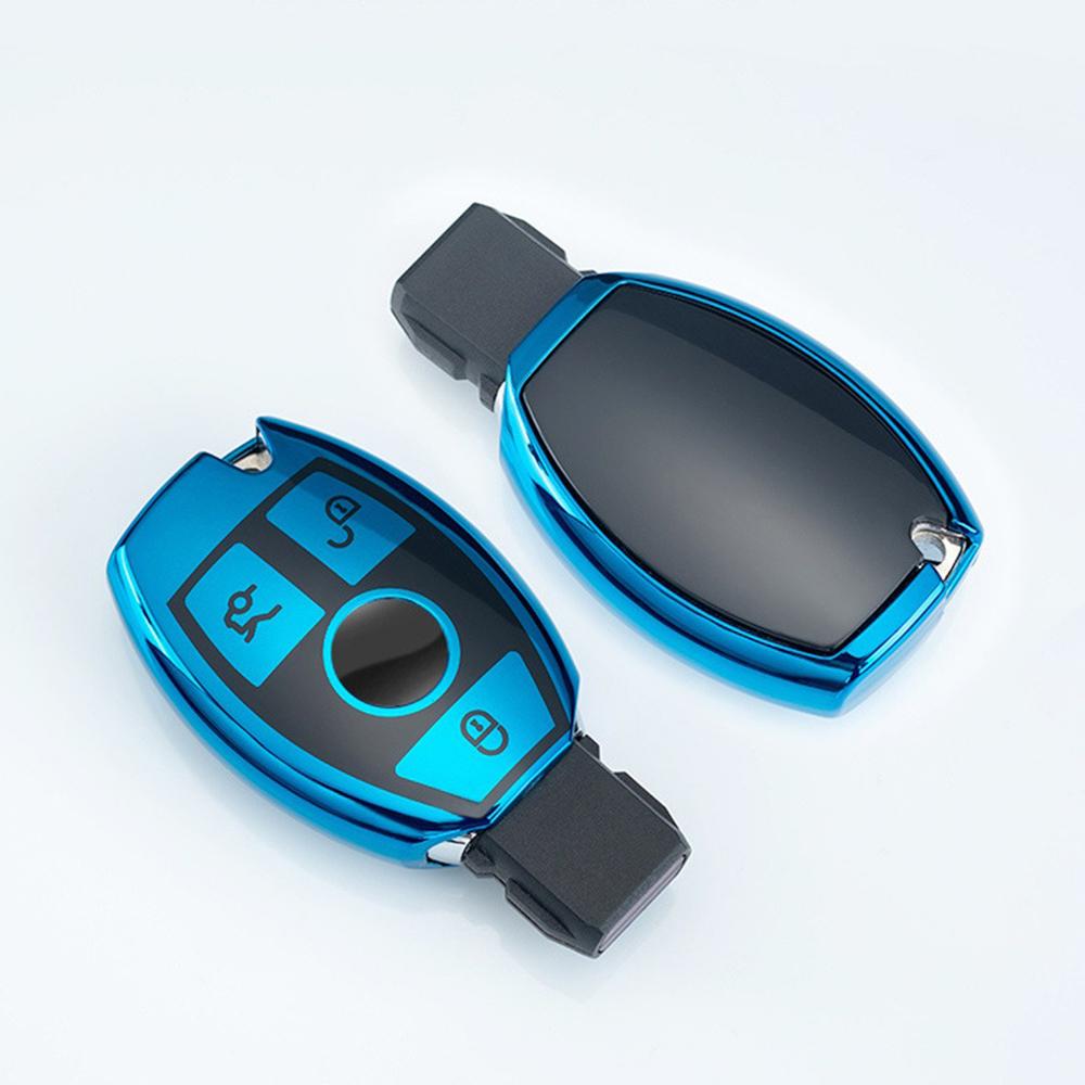 Мягкий чехол для дистанционного ключа автомобиля из ТПУ для Mercedes Bnez CLA GLC GLA GLK W203 W210 W211 W204 W176 ABCR Class AMG Аксессуары