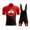 Забавный комплект веломайки 2024 года, мужская одежда для велоспорта с коротким рукавом, униформа для горного велосипеда, летняя одежда для шоссейного велосипеда Ropa Maillot Ciclismo