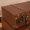 European Antique-Style Suitcase Set: Three-Piece Ornament Display & Storage Box for Home or Photography Props