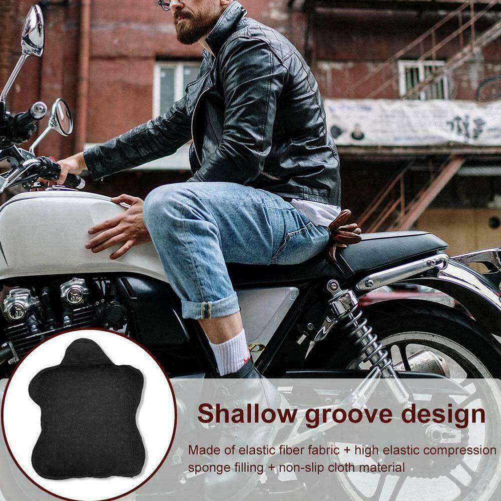 Мотоциклетная гелевая подушка для сиденья, дышащая теплоизоляционная воздушная подушка, противоскользящий солнцезащитный крем, чехол для сиденья