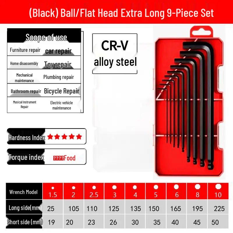 Премиальный набор шестигранных ключей и отверток S2