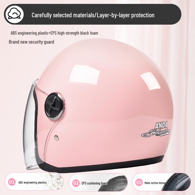 3C Certified Unisex Electric Bike & Motorcycle Helmet – All-Season, Winter Warm Safety Gear