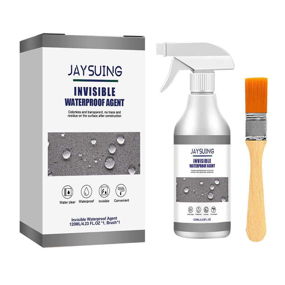 120 мл водостойкий спрей быстросохнущий герметик гидроизоляционный агент с кисточкой герметичный герметик клей ремонт стен крыш поверхностей