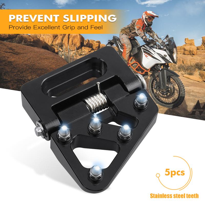Задняя складная педаль тормоза, накладка на наконечник для KTM 690 Enduro R 690 SMC R 390 790 890 1090 Adventure R 1290 Super Adventure/R/S/T
