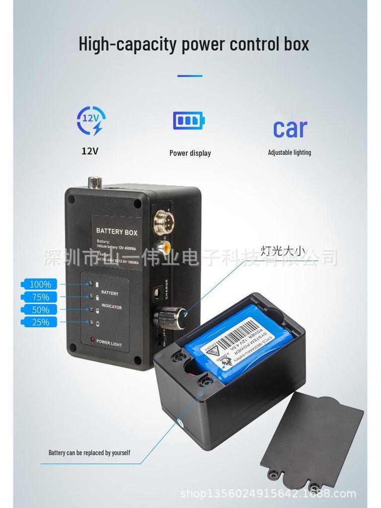 Large Industrial Endoscope: Manhole & Drainage Video Detector Camera