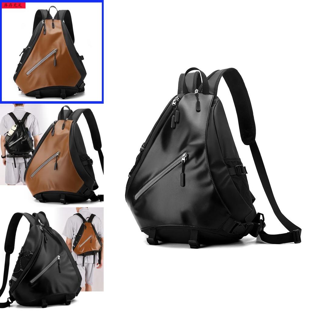 Crossborder Style Mens Fashion Chest Bag With Large Capacity For Travel And Storage