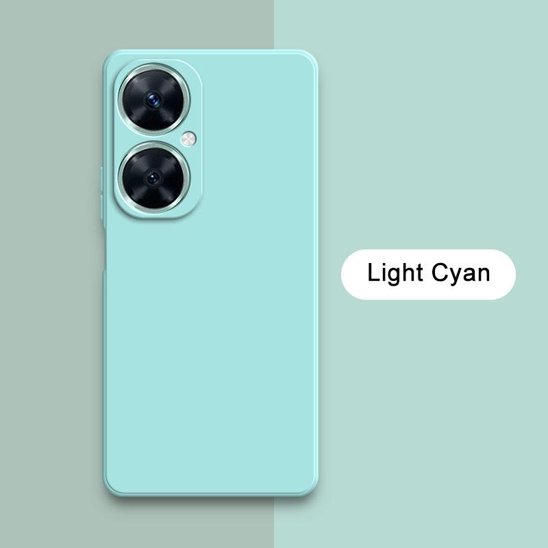 Square Liquid Silicone Back Cover for Huawei Nova 11 Pro Ultra 11i Soft Camera Protective Mobile Phone Case Nova11 Bags