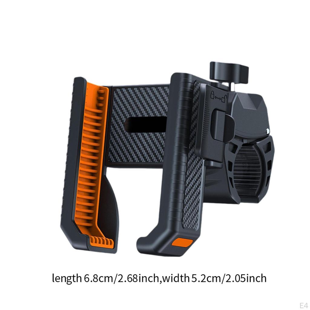 Держатель для телефона на велосипеде, крепление для смартфона на мотоцикле с диагональю 4,5–7 дюймов, прочные электрические скутеры премиум-класса