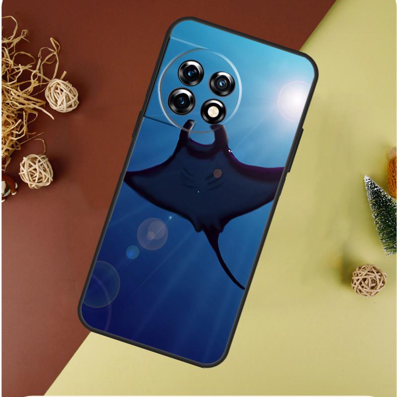 Чехол для телефона Animal Manta Ray для OnePlus 13 13R 12 12R 11 9 10 Pro 8T 9RT 10T 10R N20 N30 Nord CE 2 3 4 Lite
