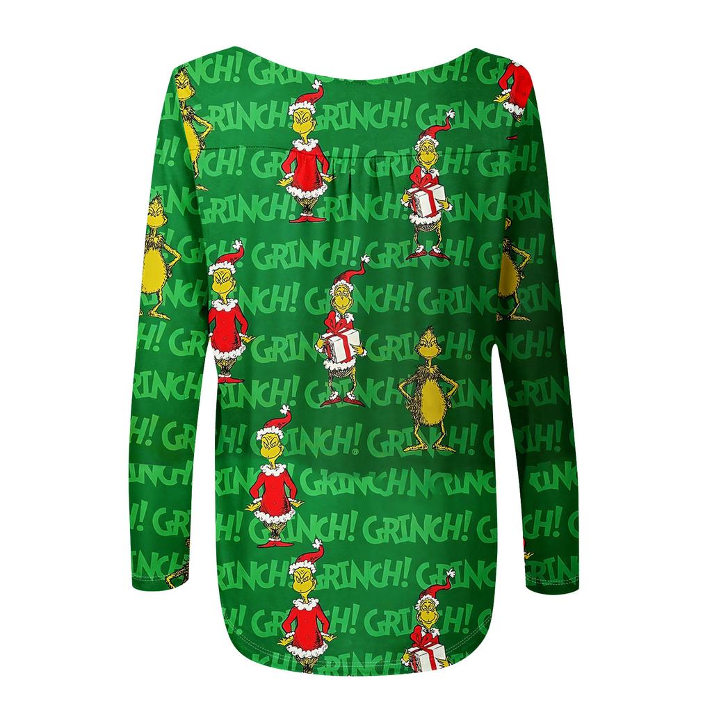 Women's Long Sleeve Tunic Loose Tops Casual Oversized Tops Pleated Tunic Button Down Casual Women's Print Tops