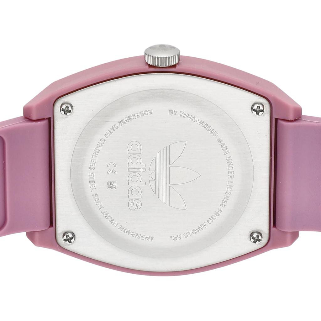 Оригинальные часы PROJECT TWO GRFX Project Two Graphic Pink Dial Resin Windshield Quartz 5 ATM Waterproof 36MM China Watch AOST23052 [Adidas Swatch]