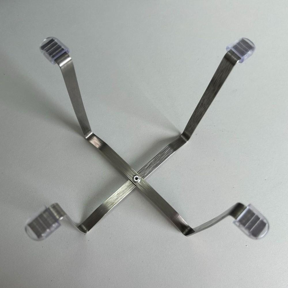 Stainless Steel Trash Bag Stand Foldable Garbage Bag Rack Garbage Bag Holder Kitchen Countertop